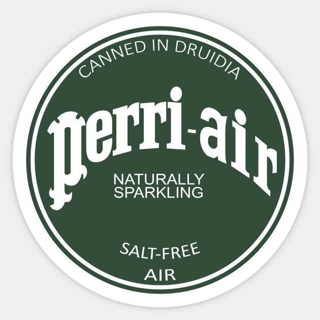 Perri-air Sticker by Shappie112